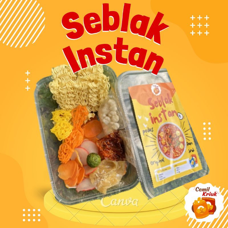 

Seblak Kuah Instan Cemil Kriuk/Seblak Basah/Baso Aci/Cuankr Kuah Instan/ Original Pedas Komplit/Seblak Bumbu Bandung Termurah Terenak Gurih Viral Kekinian