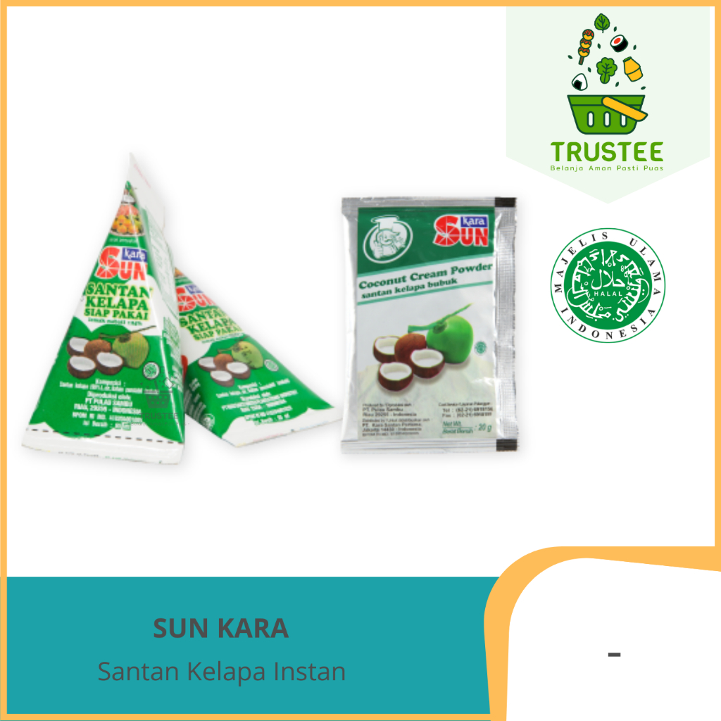 

SUN KARA Santan Kelapa Instan Coconut Milk Cream