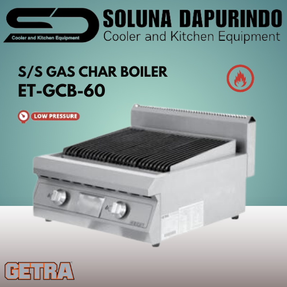 GETRA S/S GAS CHAR BROILER ET-GCB-60 / ET GCB 60 / ETGCB60