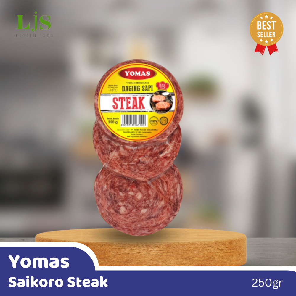 

Saikoro Beef Steak 250gr Yomas