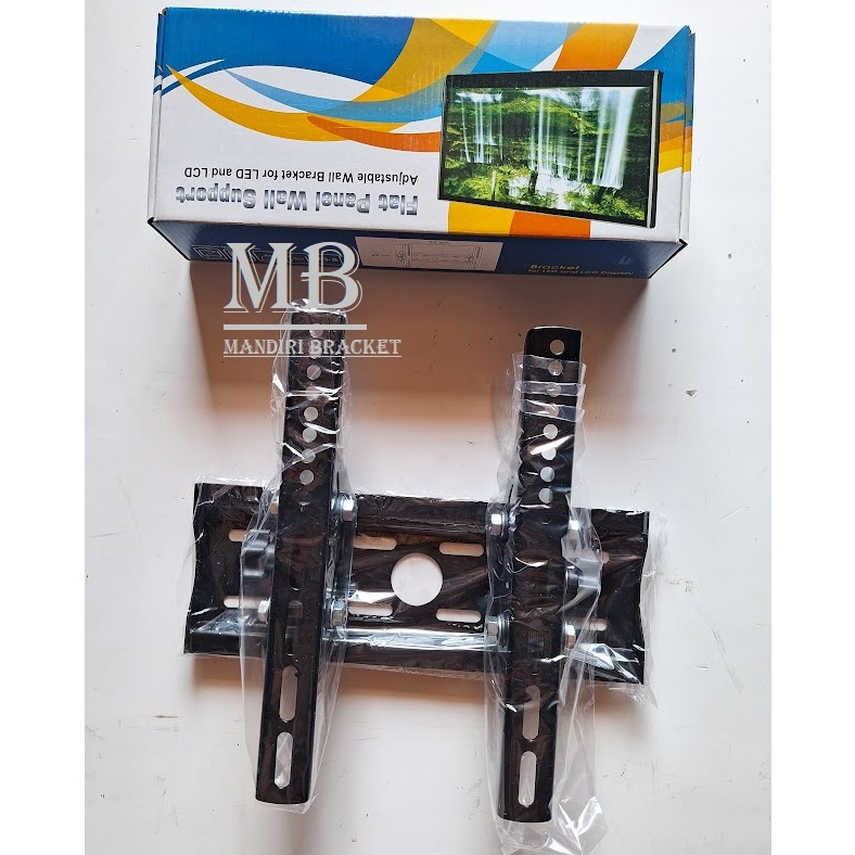 Bracket TV Braket Tv 43 inch 42 inch 40 inch 32 inch 24 inch 17 inch"  (pelangi S)