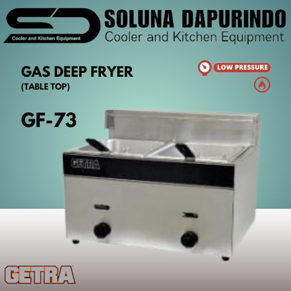GETRA Gas Deep Fryer GF-73 / Penggorengan Gas / GF73