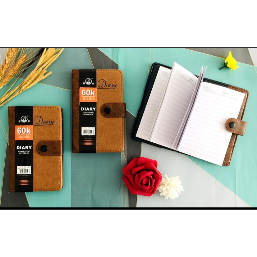 

agenda diary 60 k isi 80 lembar 9.5 x 14.5 cm yudi