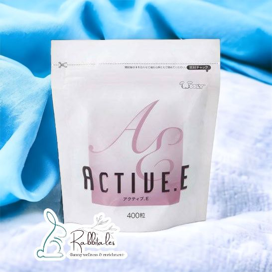 Vitamin Kelinci Wooly Active E 400 Tabs Anti Hairball vitamin bulu kelinci