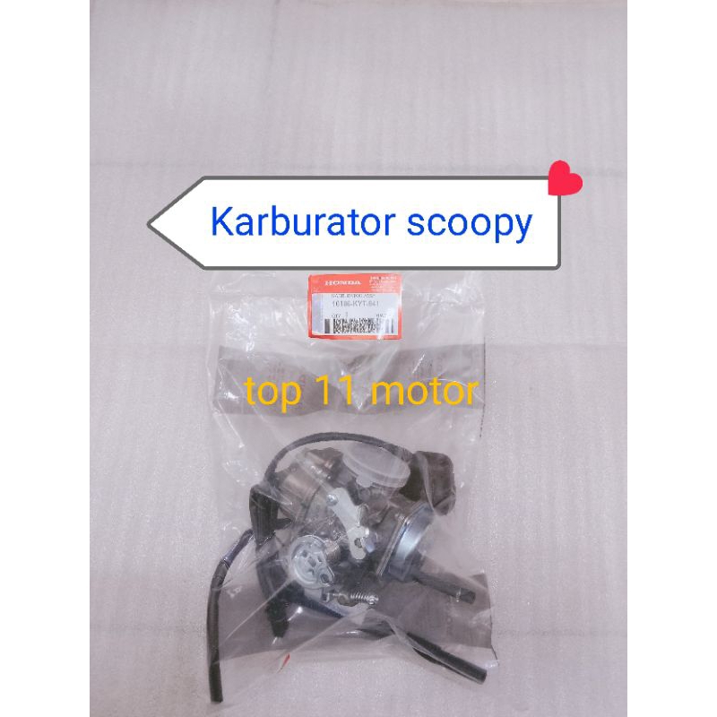 Karburator scoopy / karburator assy set scoopy keihin mikuni