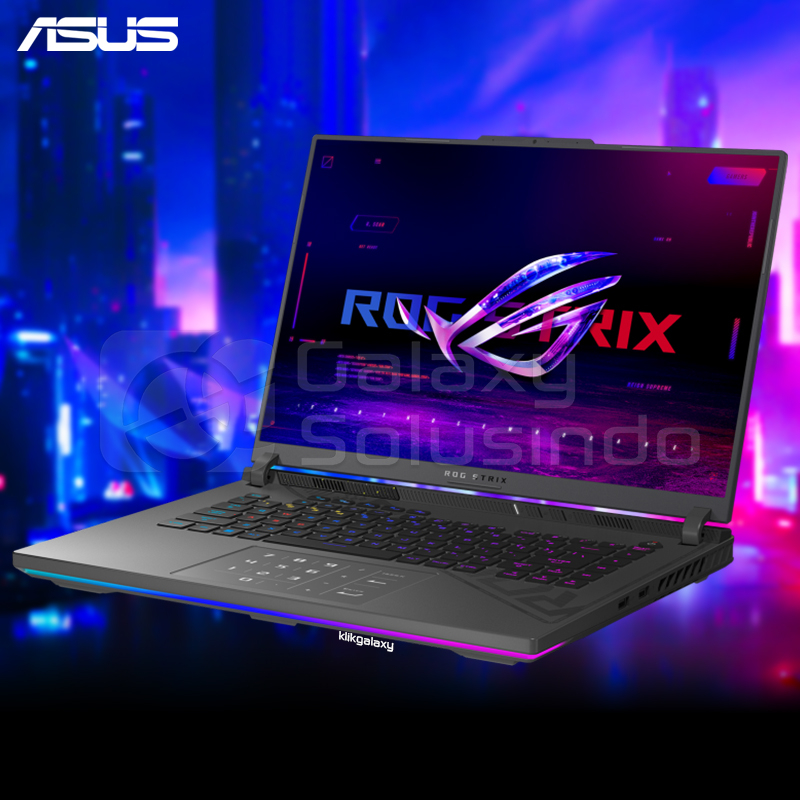 ASUS ROG STRIX G16 G614JU-I745J6G-O Intel i7 13650HX, 512GB SSD, 16GB DDR5 RAM, RTX4050 6GB, WIN11, 16&quot; FHD 165Hz REFRESH RATE Gaming Notebook