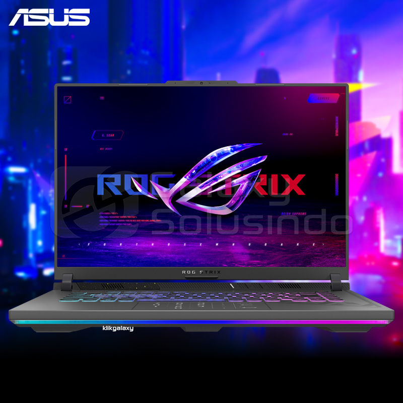 ASUS ROG STRIX G16 G614JU-I745J6G-O Intel i7 13650HX, 512GB SSD, 16GB DDR5 RAM, RTX4050 6GB, WIN11, 16&quot; FHD 165Hz REFRESH RATE Gaming Notebook