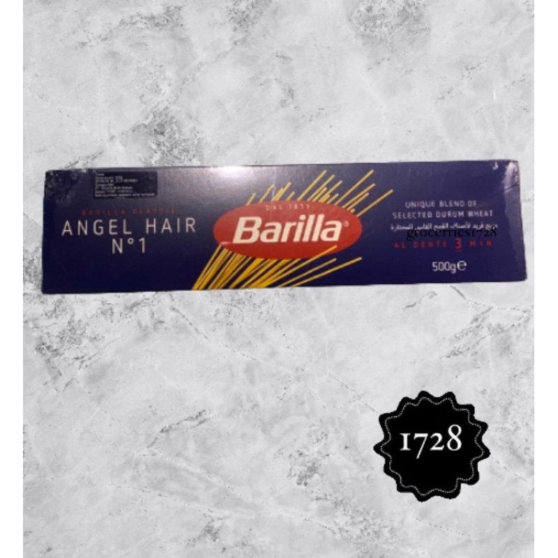 

BARILLA ANGEL HAIR NO.1 SPAGHETTI PASTA ITALIA 500gr