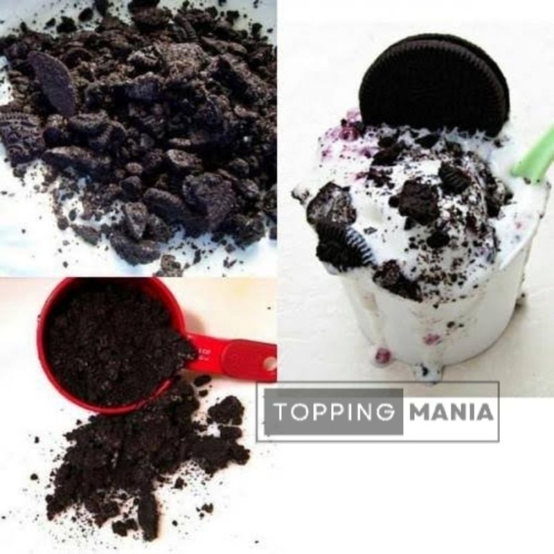 

BLACK COOKIES BUBUK Biscuit Kasar Tanpa Krim - 1KG