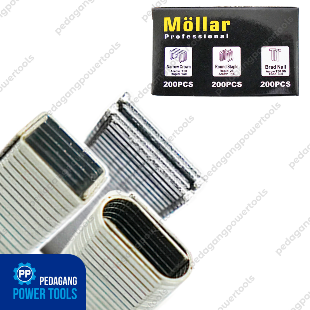 

MOLLAR REFILL STAPLE GUN 3 WAY ISI ULANG STAPLES TEMBAK HEKTER 3 IN 1