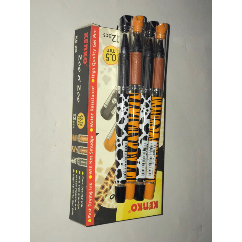 

Pulpen kenko zoo n’ zoo 0,5mm ke-20 1ktk (12pcs)