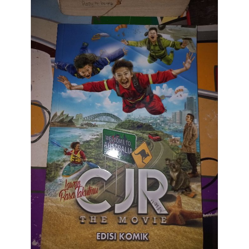 CJR THE MOVIE - LAWAN RASA TAKUTMU edisi komik
