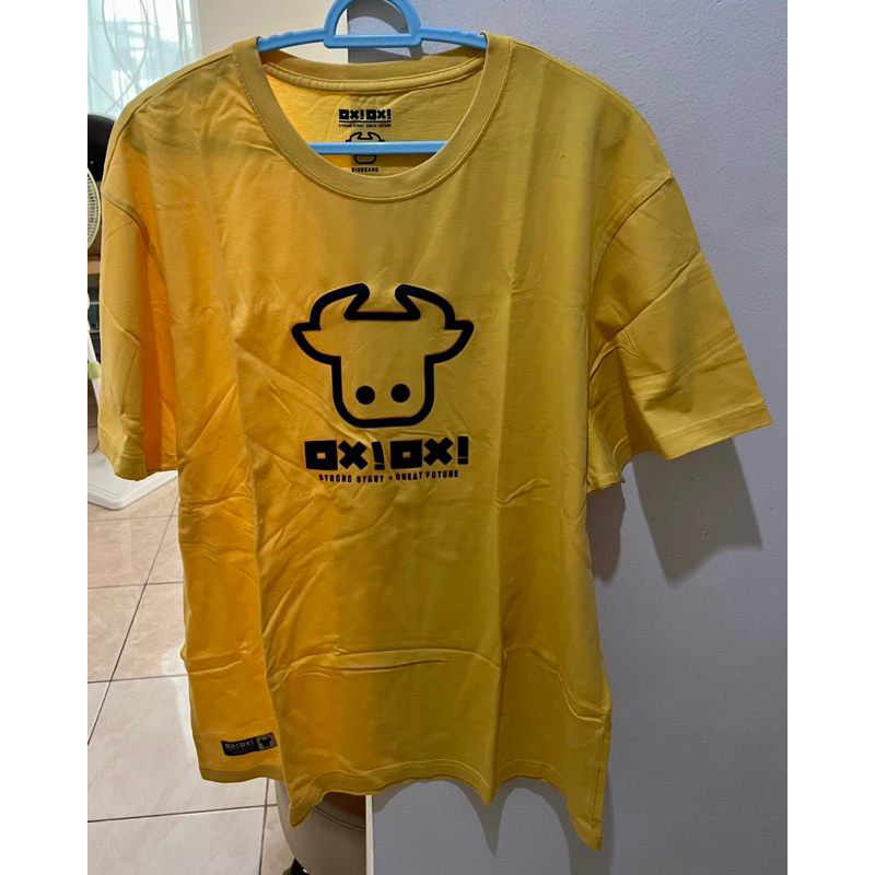 Kaos Pria Giordano Original Kuning Kerbau XXL