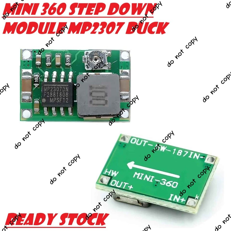 Mini 360 Step Down Module MP2307 Buck Micro Step down Module Mini 360