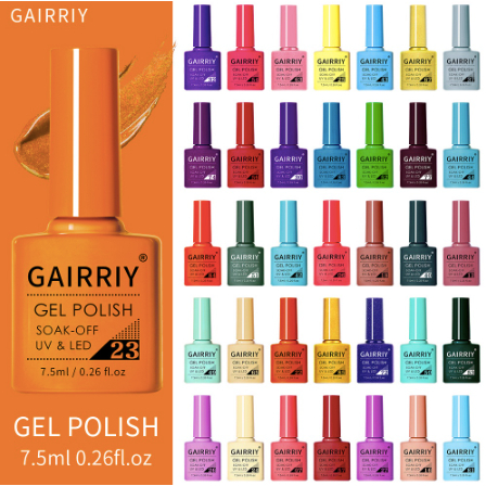 [PART 1] GAIRRIY KUTEK UV GEL NAIL POLISH GEL NAIL ART 80 warna No 01-40