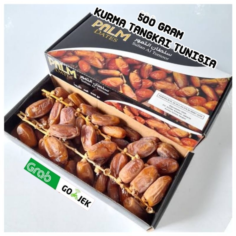 

Kurma Tunisia tangkai - 500 gram ( Manis sedang )