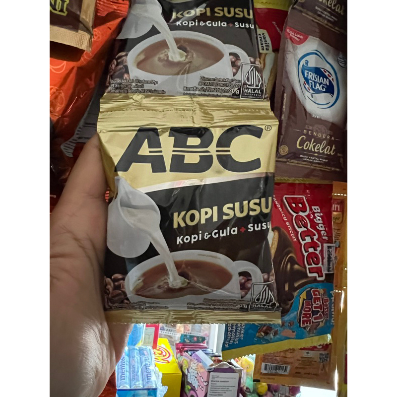 

ABC Kopi Susu Gula + susu renceng