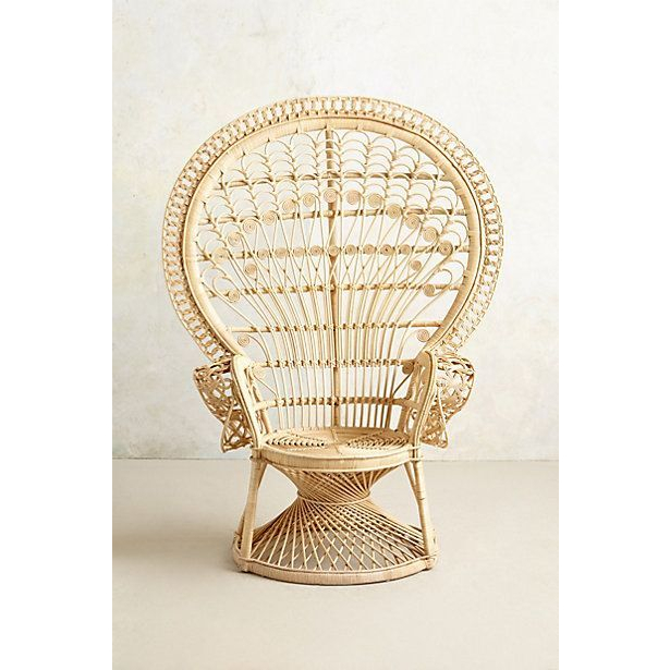 [ SIPALING KURSI RAJA ] Kursi Rotan Raja Tipe I / Peacock Rattan Armchair I