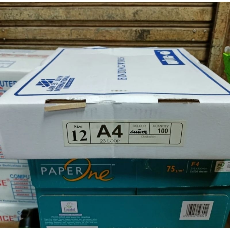 

Spiral Kawat JBI A4 dengan No.12 ukuran 3/4