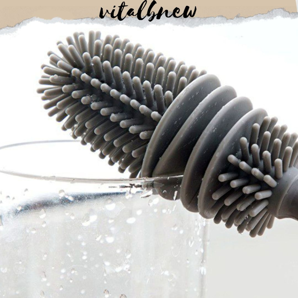 TERBARUU||SIKAT BOTOL GELAS SILIKON GAGANG PANJANG / SIKAT BOTOL SILIKON / SIKAT GAGANG PANJANG