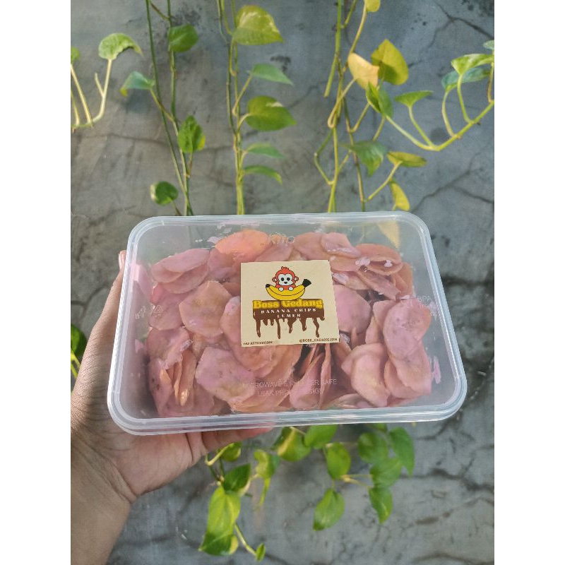 

Keripik Pisang - Banana Chips Lumer Strawberry