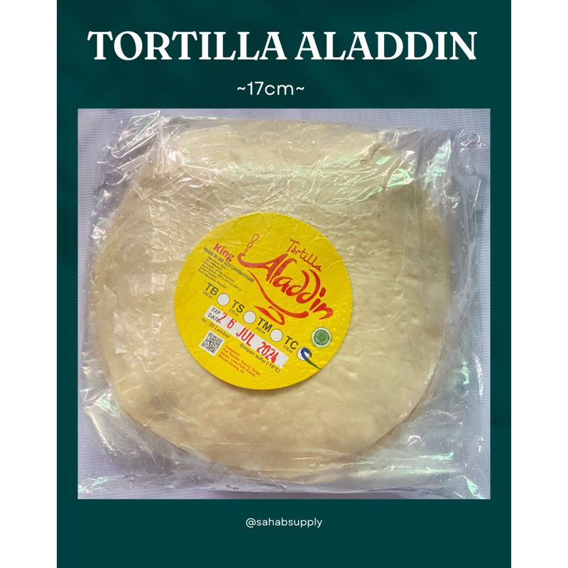 

Tortilla Aladdin 17cm / Kulit kebab / Tortilla Kebab 17cm