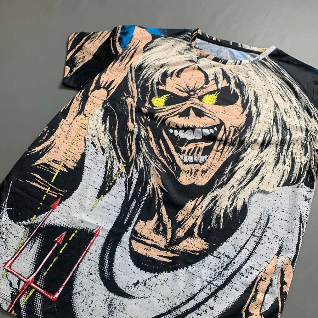 KAOS BAND IRON MAIDEN - BEAST MULTICOLOUR JERSEY
