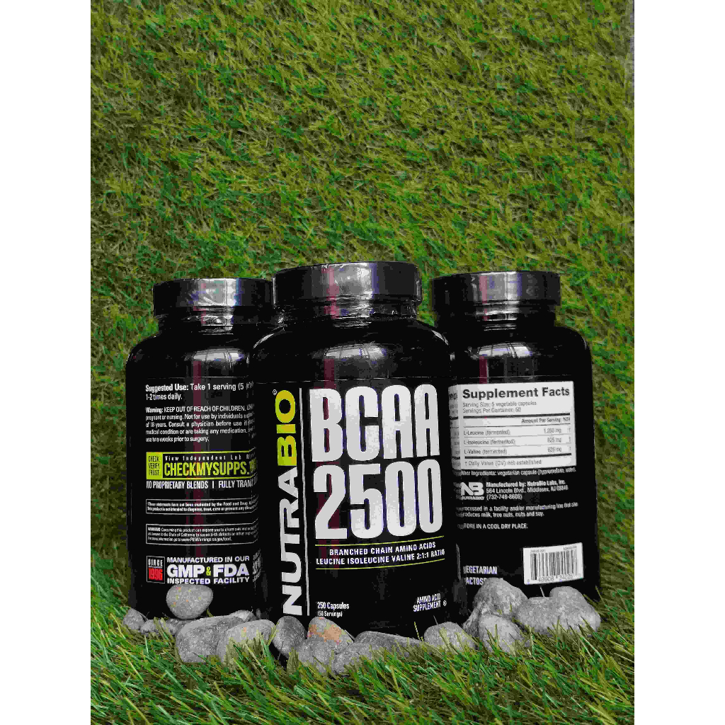 BCAA 5000 POWDER 60 SERVING NUTRABIO BCAA POWDER BCAA BUBUK RECOVERY SUPLEMEN BCAA SUPPLEMENT BCAA B