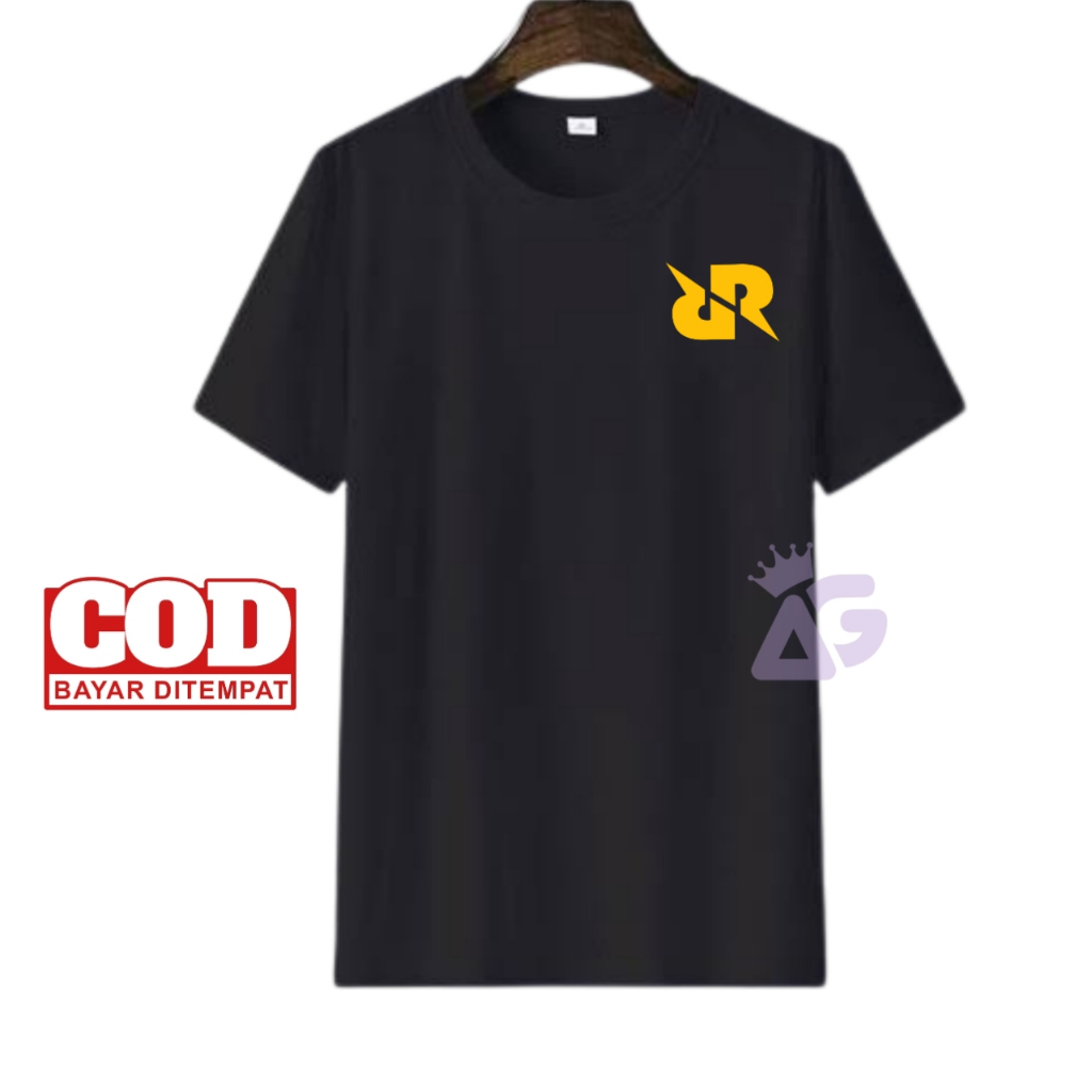 kaos cowok terbaru 2022 LOGO ESP RRQ MOBILE LEGEND kaos dewasa laki laki, kaos oversize pria, kaos p