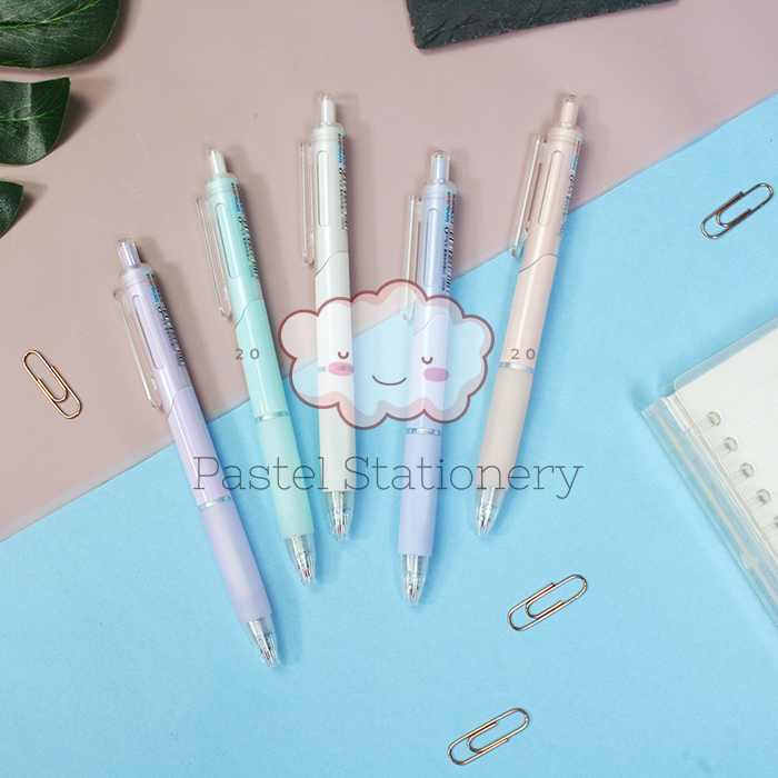 

Sweet Pastel Color Series Gel Ink Pen 0.5mm - Pulpen Bolpen Pena Gel Hitam 0,5 mm