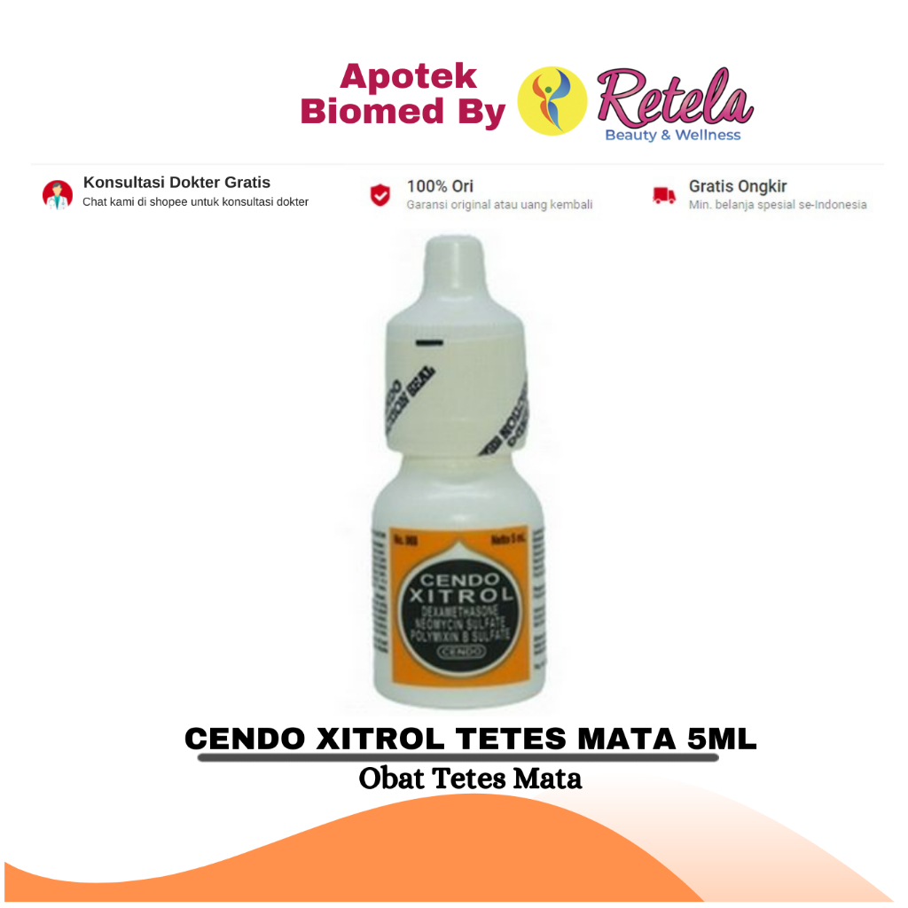 Cendo Xitrol Tetes Mata 5ML