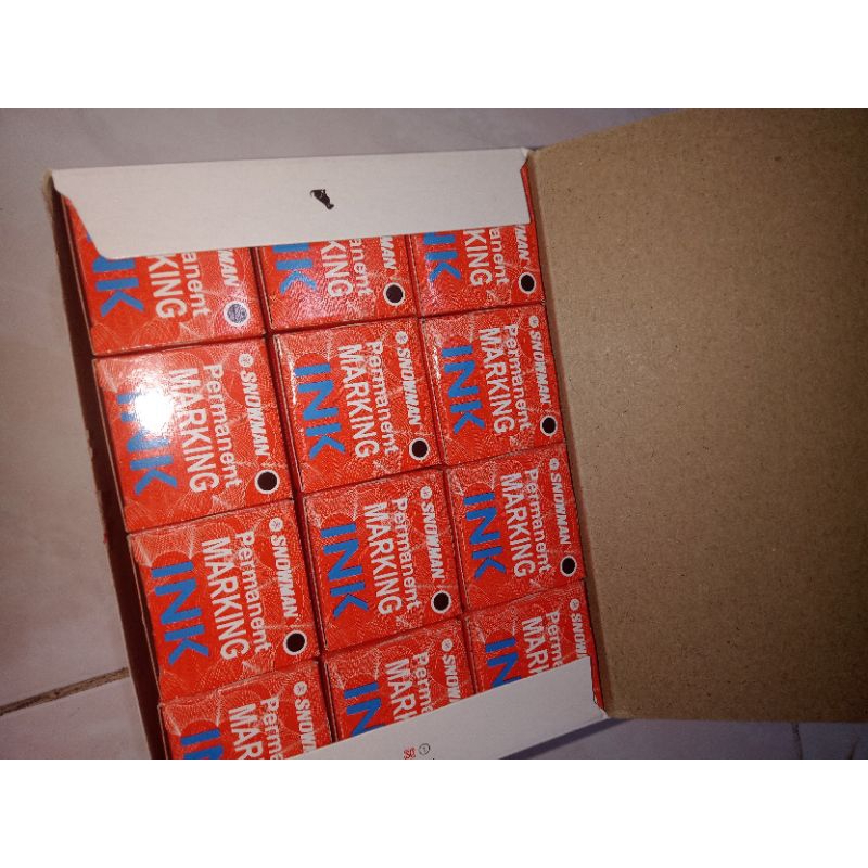 

Refill Spidol Permanent hitam Snowman 1 lusin(12 pcs)