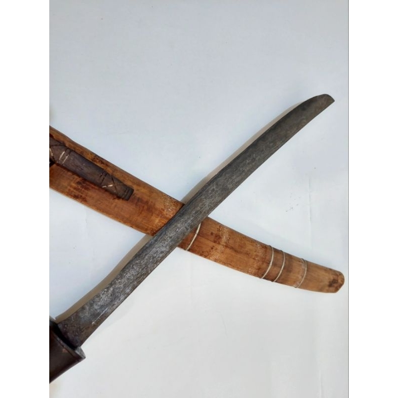 Golok Tua Kuno Handle Tanduk