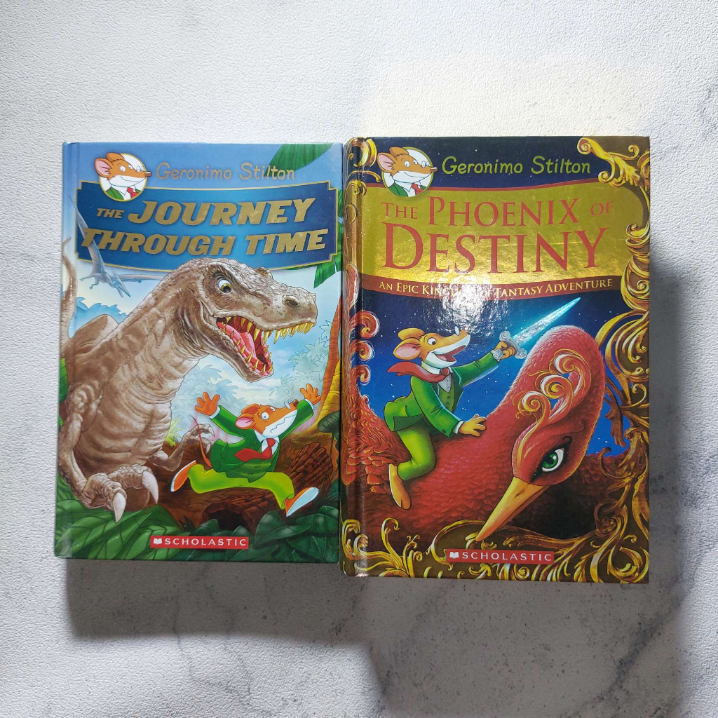 Geronimo Stilton Series Hardcover Original The Phoenix of Destiny The Journey Through Time G. Stilto