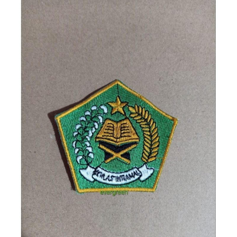 Logo Bordir Depag Ikhlas Beramal Logo kemenag Logo Ikhlas Beramal