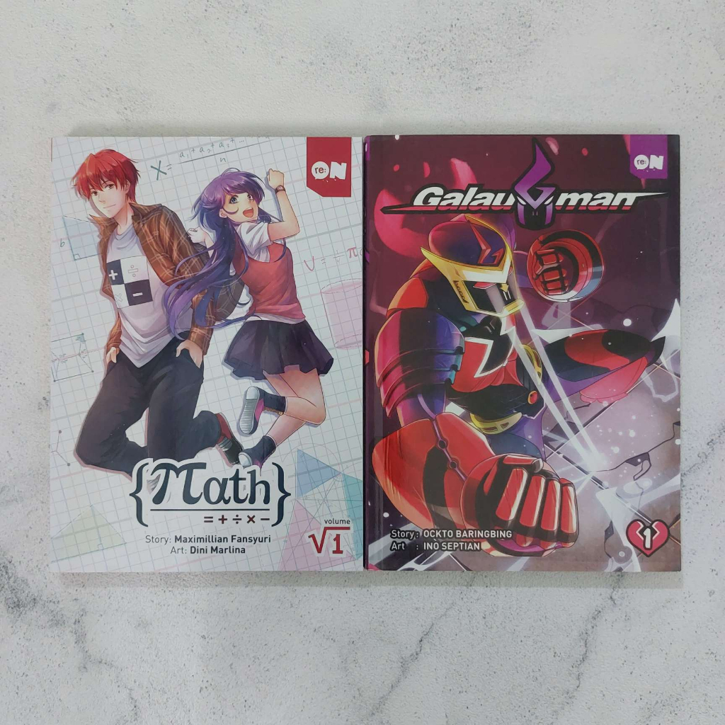 Math Maximillian Fansyuri & Dini Marlina Galauman Ockto Baringbing & Ino Septian Re:On Comics Buku S