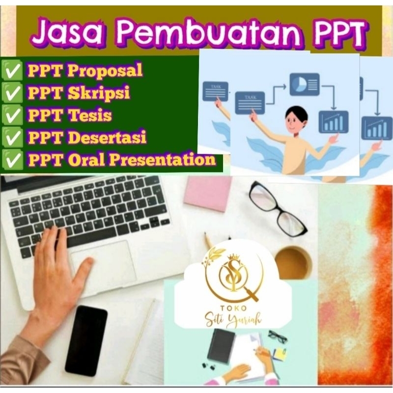 PPT | PPT Proposal | PPT Skripsi | PPT Tesis | PPT Desertasi | PPT Oral Presentation | PowerPoint