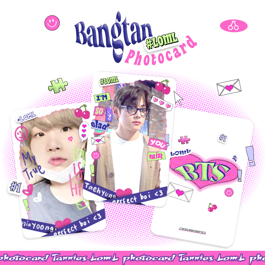 BTS LOML PHOTOCARD| DECO PC