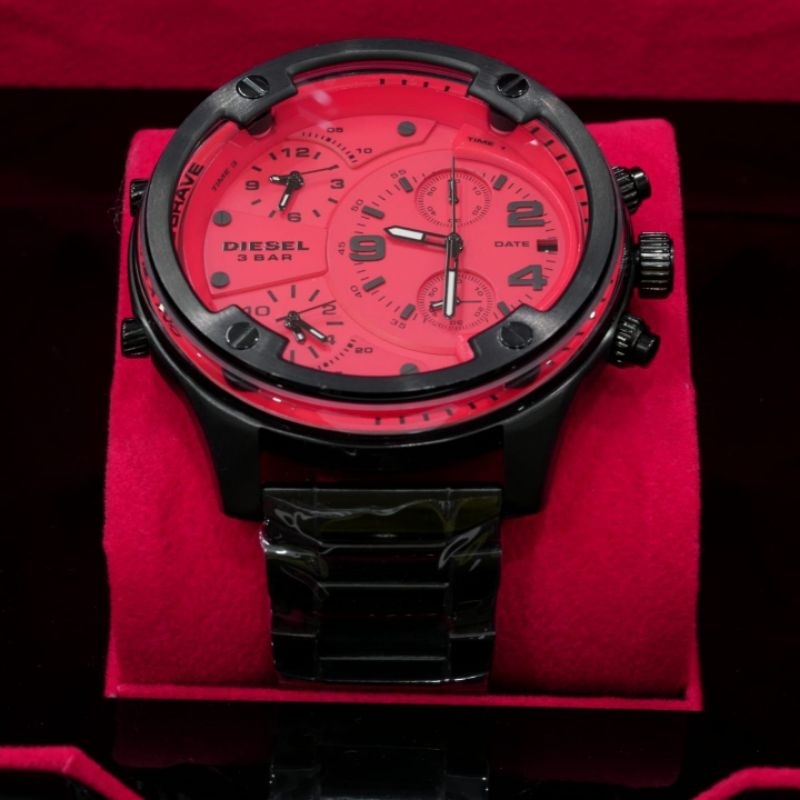 Jam Tangan Pria Merk Diesel Type DZ-7432 Quartz Stainless