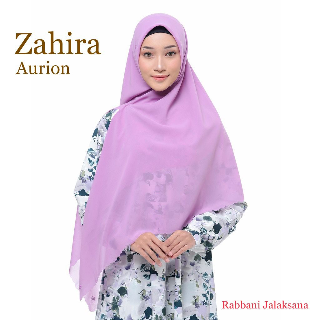 Kerudung Segi Empat Rabbani Zahira Aurion XL