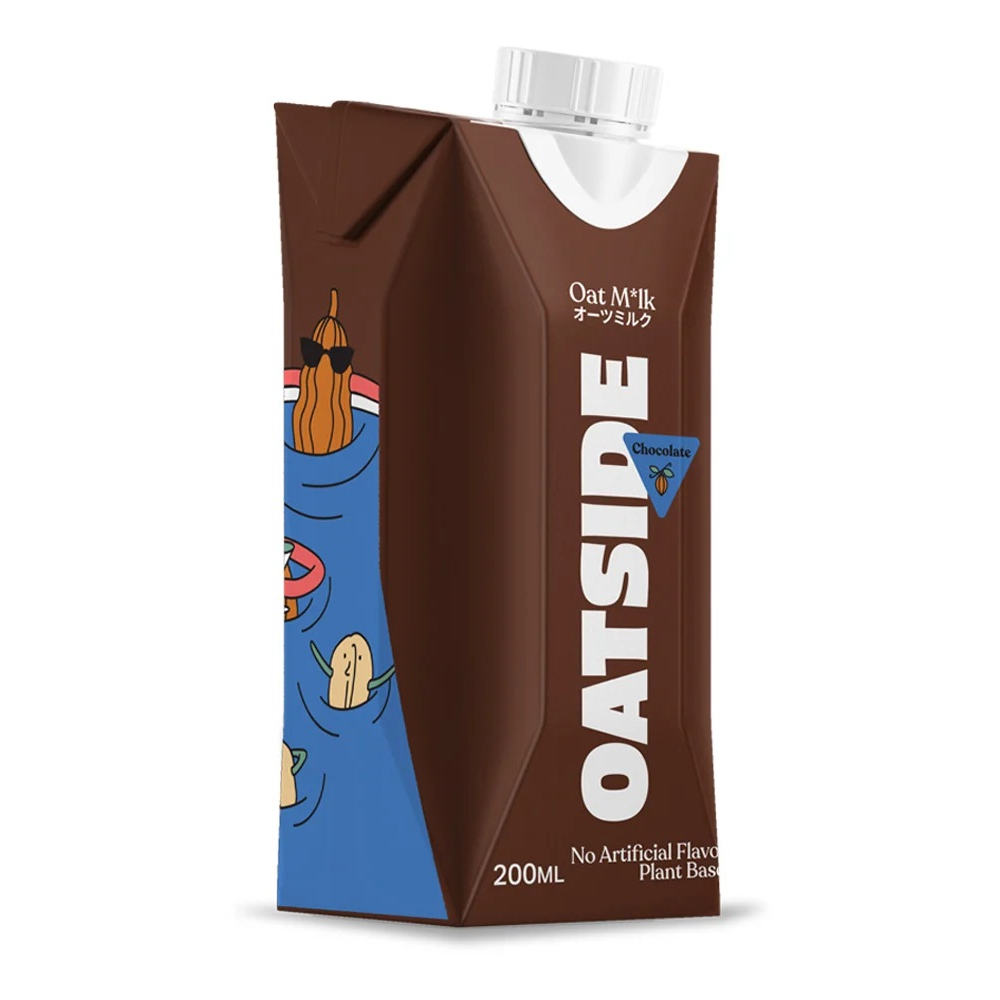 

OATSIDE MINI CAPS OAT MILK CHOCOLATE 200ML SUSU GANDUM COKLAT