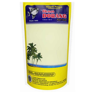 

Ikan Dorang Minyak Kelapa Special 950 ml
