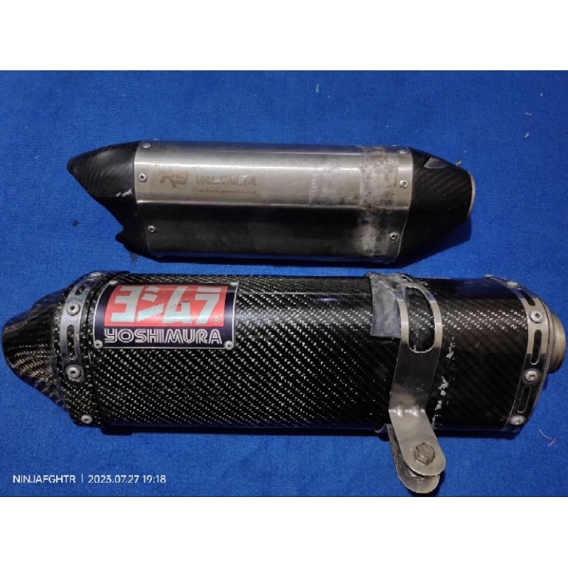 silincer knalpot R9 Valencia original pnp ninja250 ,zx10r,zx25r,CBR 250,R25,er6,dll