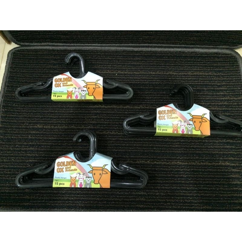 HANGER MINI PLASTIK / HANGER ANAK-ANAK GOLDEN OX