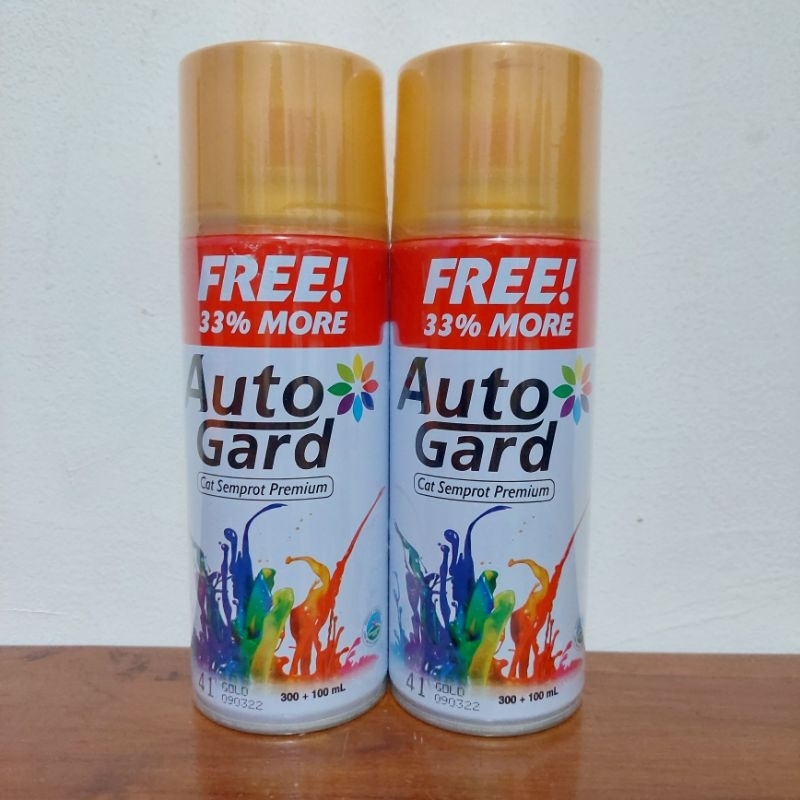 cat semprot premium autogard gold 400ml / pilox autogard / pylox autogard