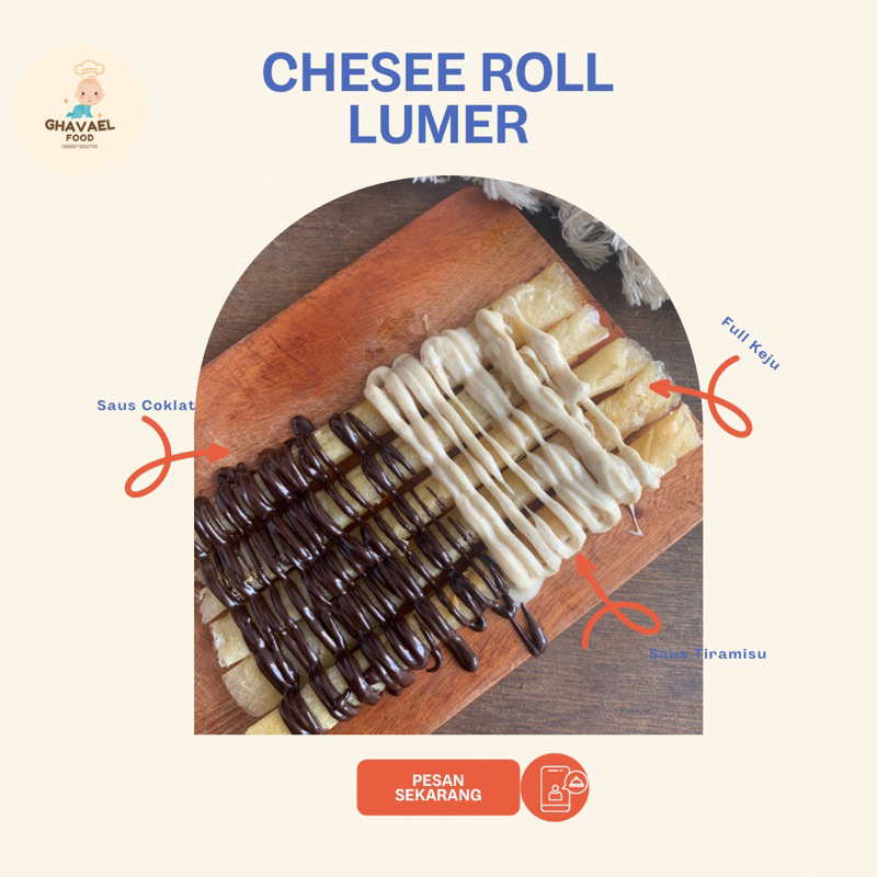 

KEJU AROMA GHAVAELFOOD | CHESEE ROLL LUMER | KEJU AROMA