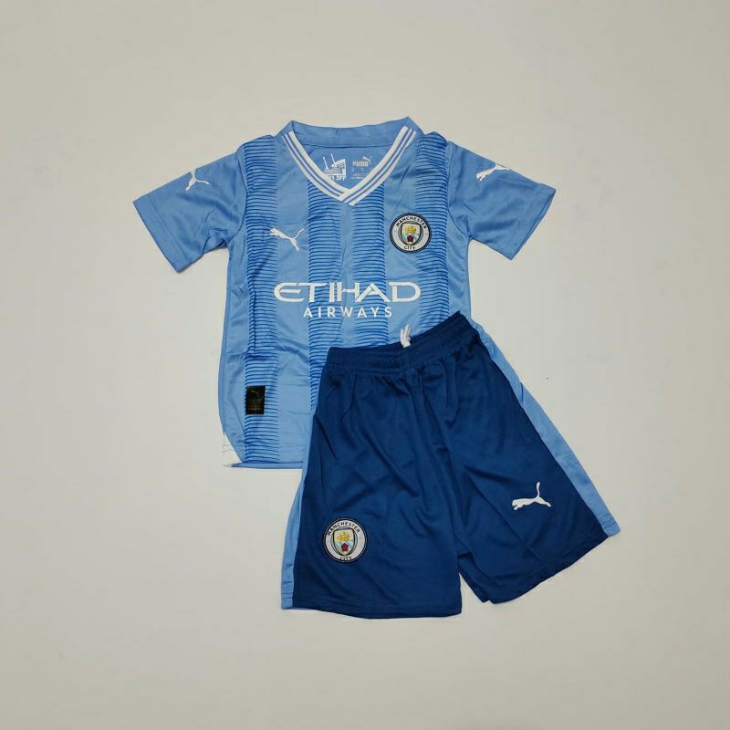 JERSEY BOLA KIDS CITY HOME KAOS BOLA ANAK GRADE ORI IMPORT 2023-2024 SIAP KIRIM