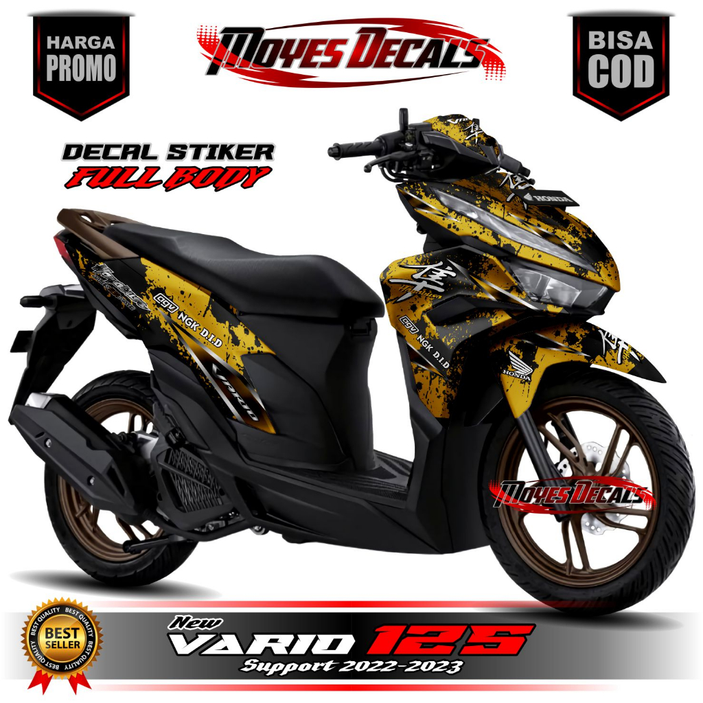 Decal Vario 125 2022 2023 Full Body - Stiker Vario 125 2023 Full Body - Decal Vario 125 2022 2023 Fu