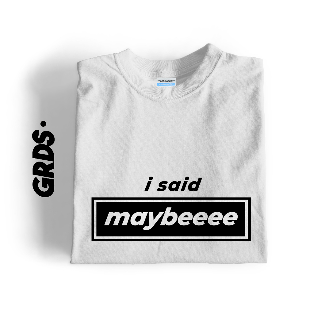 KAOS OASIS DEFINITELY MAYBE / T-SHIRT OASIS DEFINITELY MAYBE