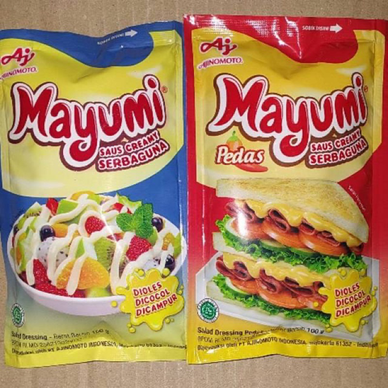 

Mayumi mayonaise original dan pedas 100gr
